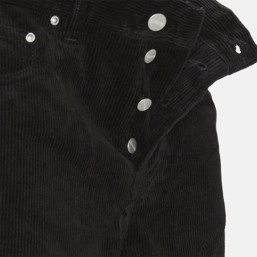 Carhartt WIP Trousers NEWEL PANT I027232 BLACK RINSED